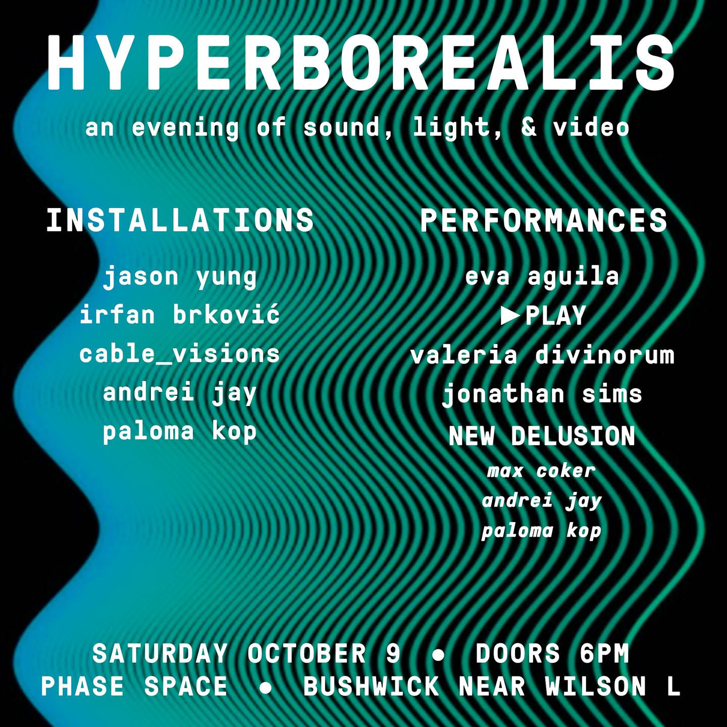 Flyer for HYPERBOREALIS