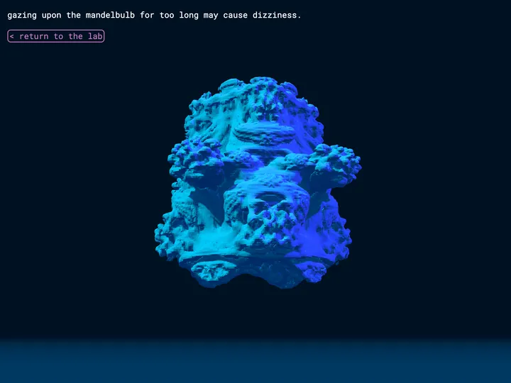 screenshot of The Lab