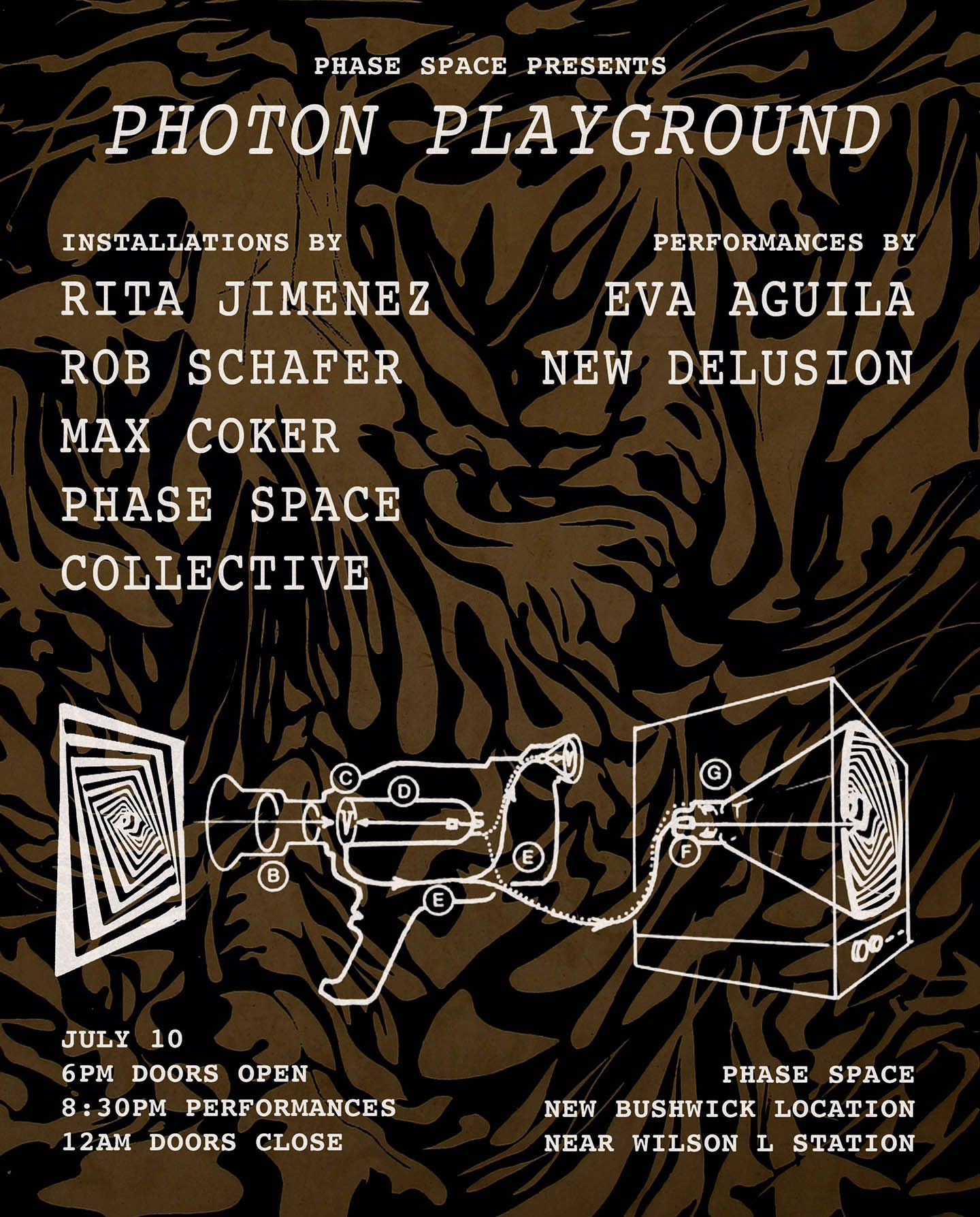 Flyer for PHOTON PLAYGROUND