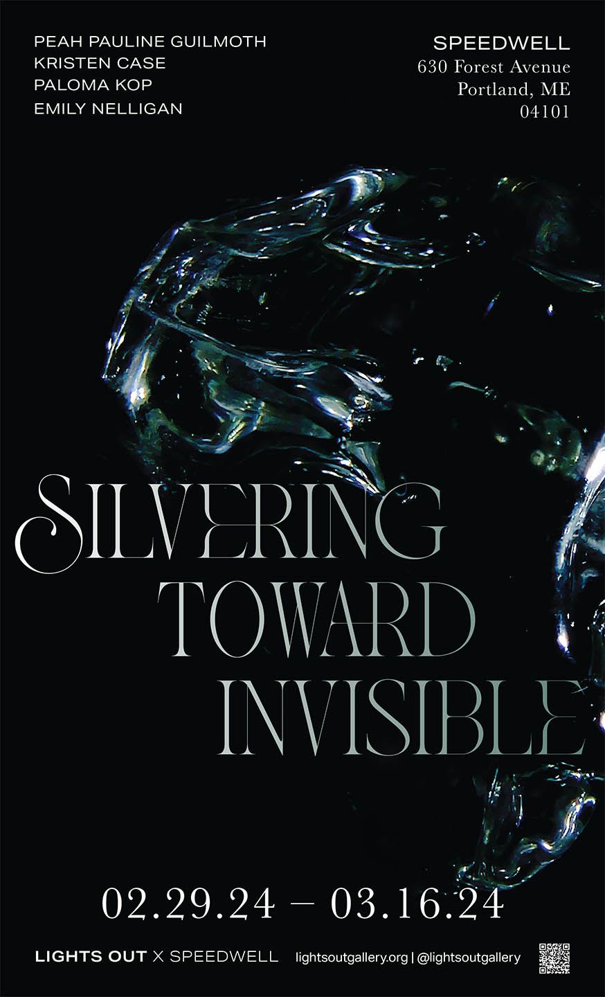 Poster for Silvering Toward Invisible