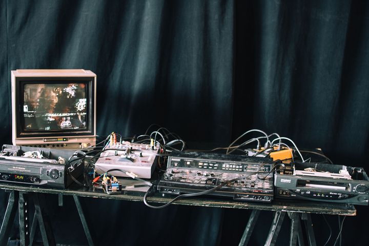 Rob Feulner's tabling setup